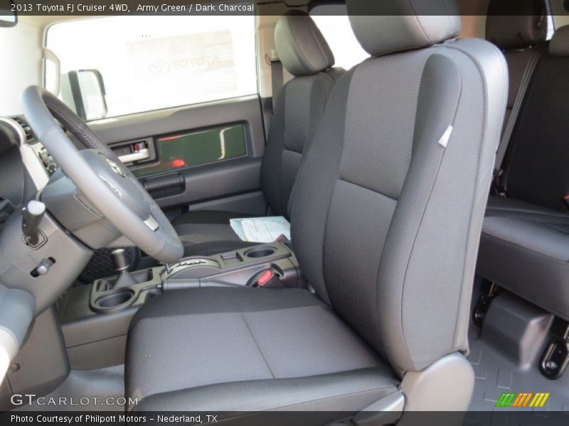 Front Seat of 2013 FJ Cruiser 4WD
