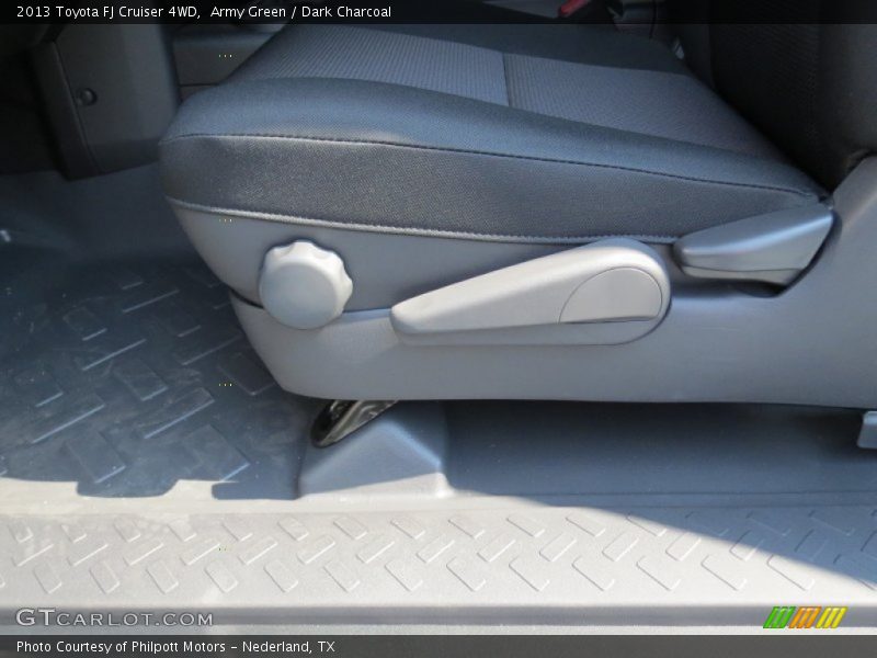 Front Seat of 2013 FJ Cruiser 4WD
