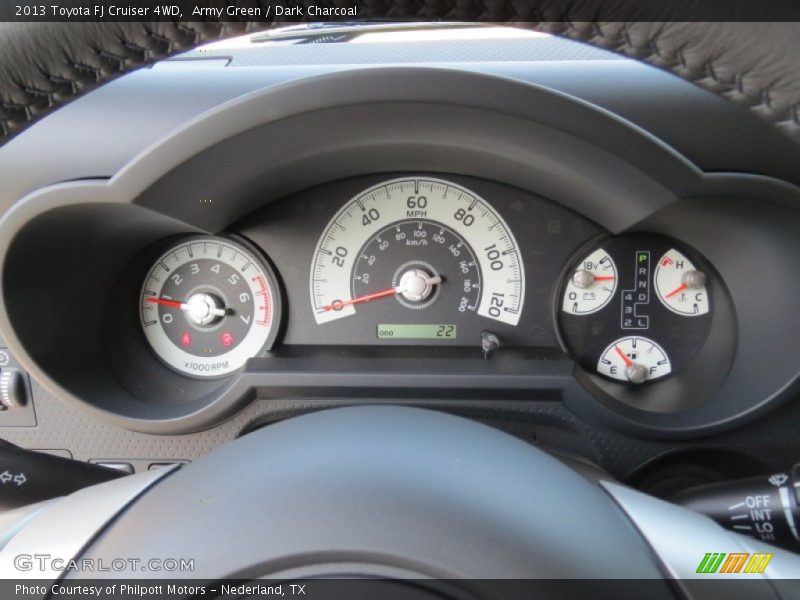  2013 FJ Cruiser 4WD 4WD Gauges
