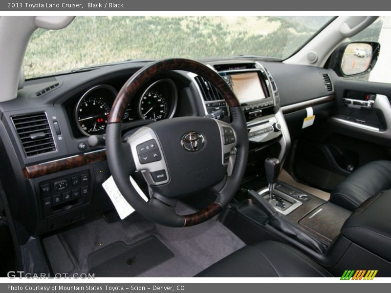 Black / Black 2013 Toyota Land Cruiser