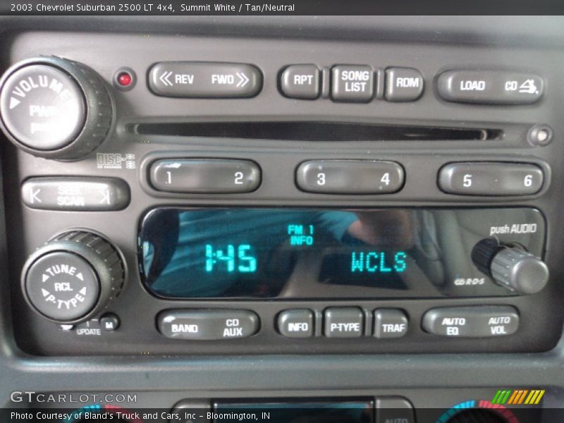 Audio System of 2003 Suburban 2500 LT 4x4