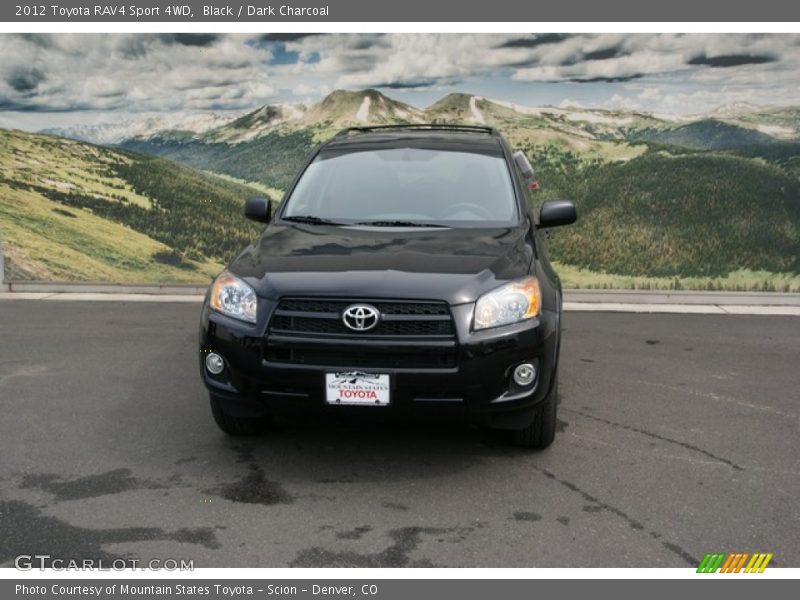 Black / Dark Charcoal 2012 Toyota RAV4 Sport 4WD