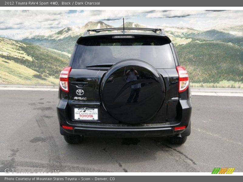 Black / Dark Charcoal 2012 Toyota RAV4 Sport 4WD