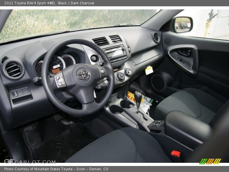 Black / Dark Charcoal 2012 Toyota RAV4 Sport 4WD