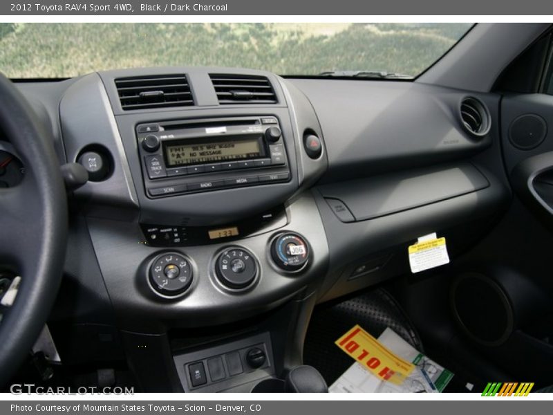 Black / Dark Charcoal 2012 Toyota RAV4 Sport 4WD