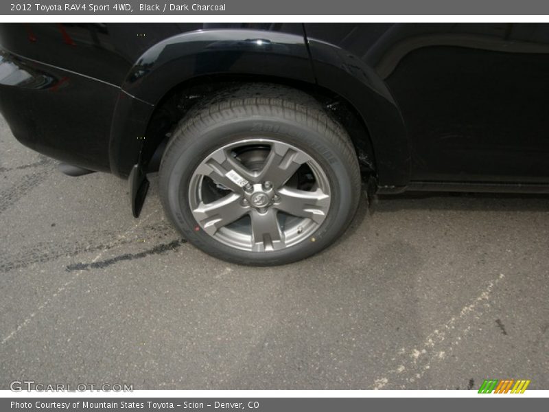 Black / Dark Charcoal 2012 Toyota RAV4 Sport 4WD