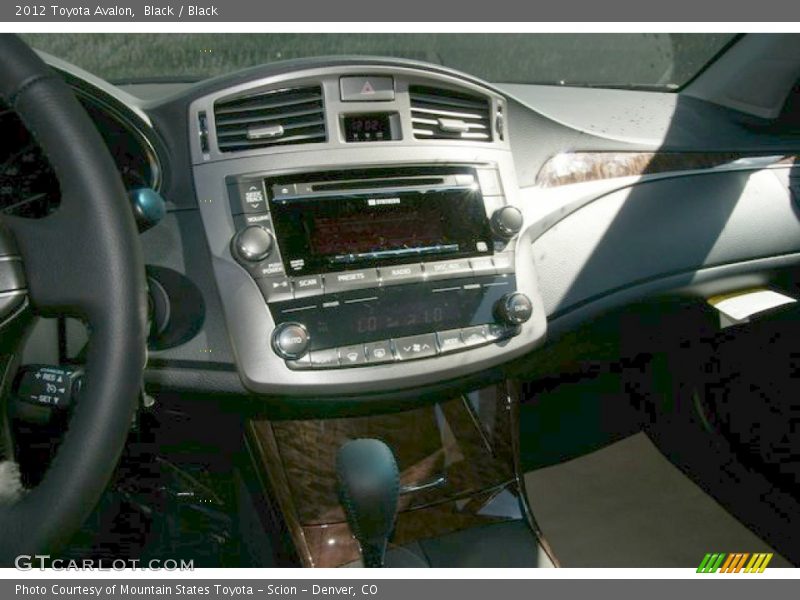 Black / Black 2012 Toyota Avalon