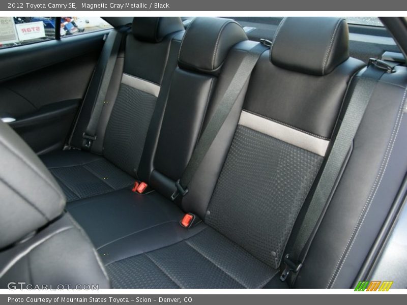 Magnetic Gray Metallic / Black 2012 Toyota Camry SE