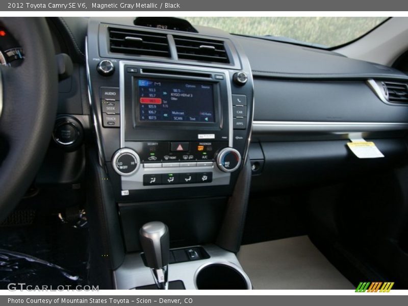 Magnetic Gray Metallic / Black 2012 Toyota Camry SE V6