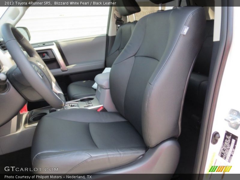Blizzard White Pearl / Black Leather 2013 Toyota 4Runner SR5