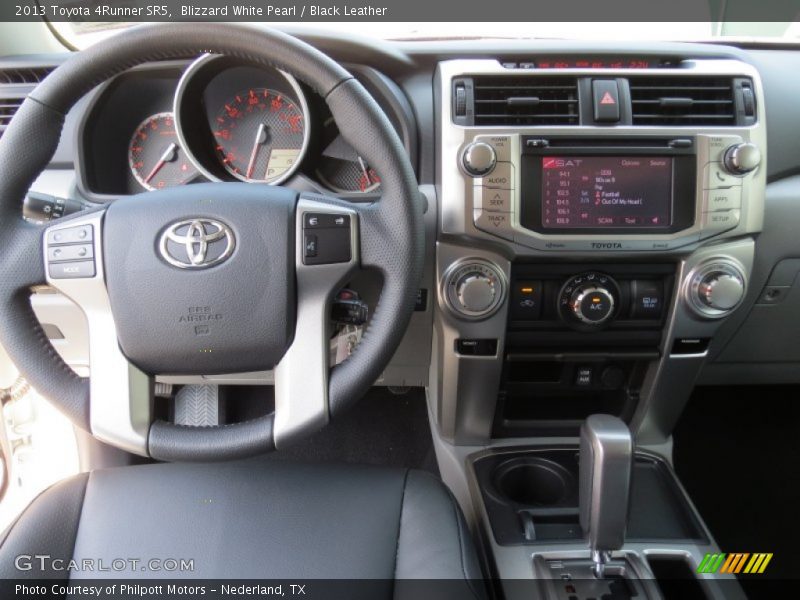 Blizzard White Pearl / Black Leather 2013 Toyota 4Runner SR5