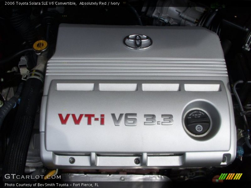  2006 Solara SLE V6 Convertible Engine - 3.3 Liter DOHC 24-Valve VVT-i V6