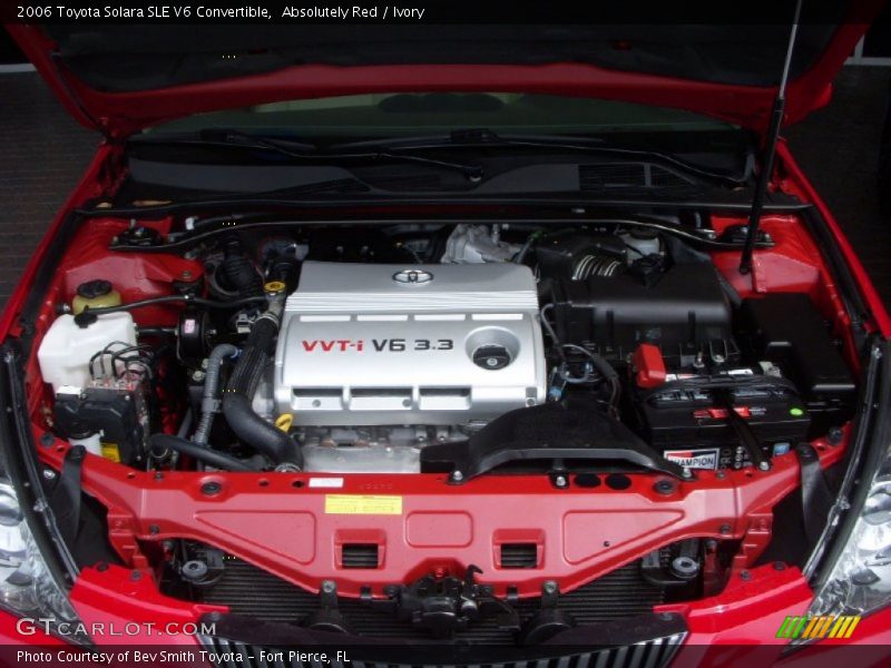  2006 Solara SLE V6 Convertible Engine - 3.3 Liter DOHC 24-Valve VVT-i V6