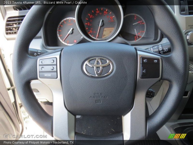 Blizzard White Pearl / Graphite 2013 Toyota 4Runner SR5