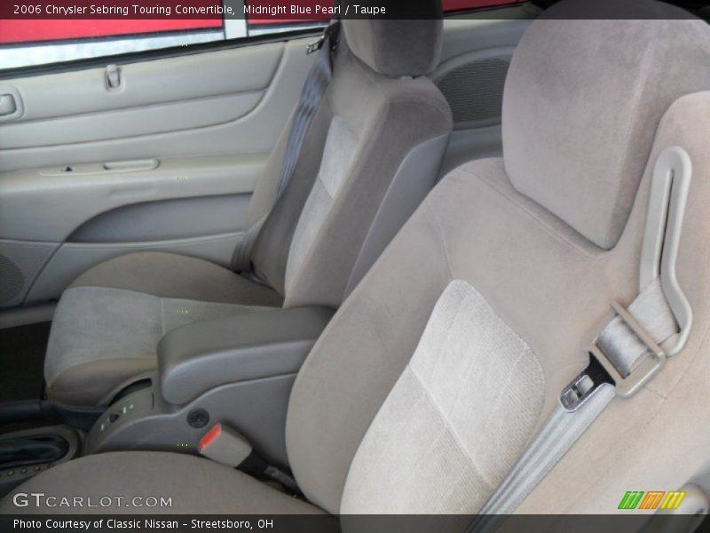 Midnight Blue Pearl / Taupe 2006 Chrysler Sebring Touring Convertible