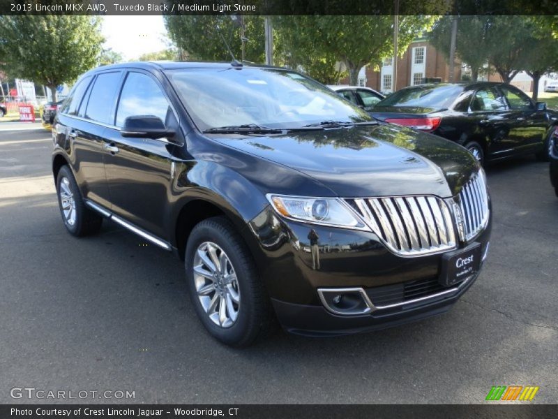 Tuxedo Black / Medium Light Stone 2013 Lincoln MKX AWD