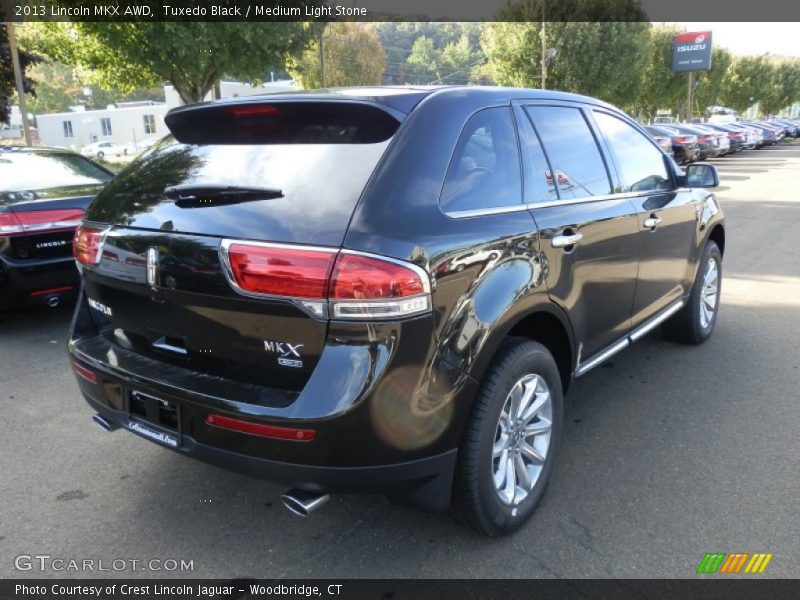 Tuxedo Black / Medium Light Stone 2013 Lincoln MKX AWD