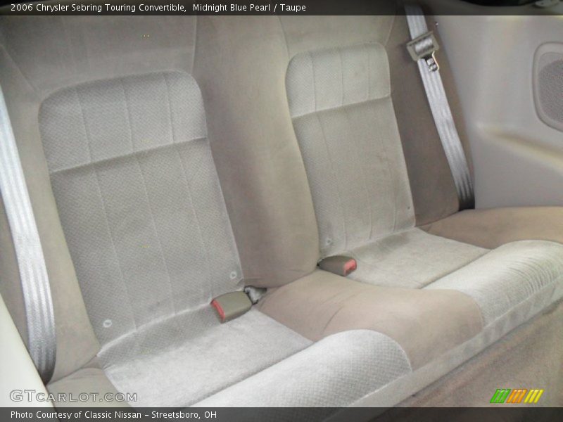 Midnight Blue Pearl / Taupe 2006 Chrysler Sebring Touring Convertible