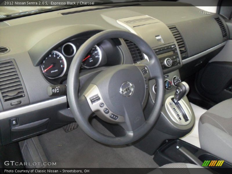 Espresso Black / Charcoal 2012 Nissan Sentra 2.0 S