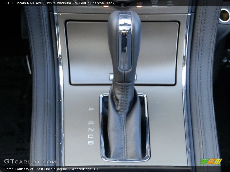 White Platinum Tri-Coat / Charcoal Black 2013 Lincoln MKX AWD