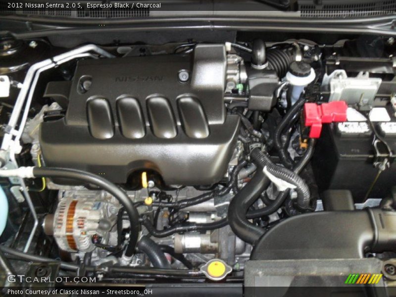 Espresso Black / Charcoal 2012 Nissan Sentra 2.0 S