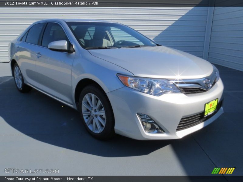 Classic Silver Metallic / Ash 2012 Toyota Camry XLE