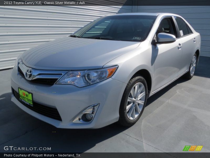 Classic Silver Metallic / Ash 2012 Toyota Camry XLE