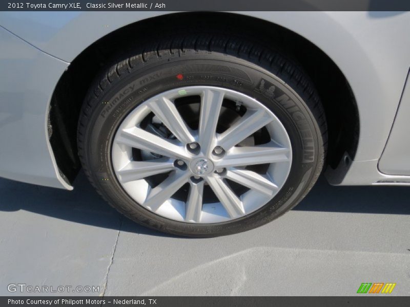Classic Silver Metallic / Ash 2012 Toyota Camry XLE