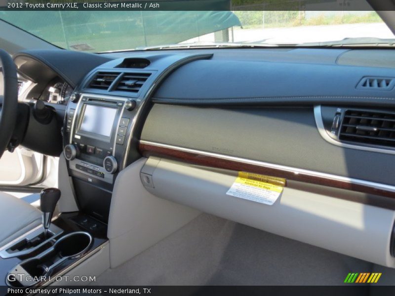 Classic Silver Metallic / Ash 2012 Toyota Camry XLE