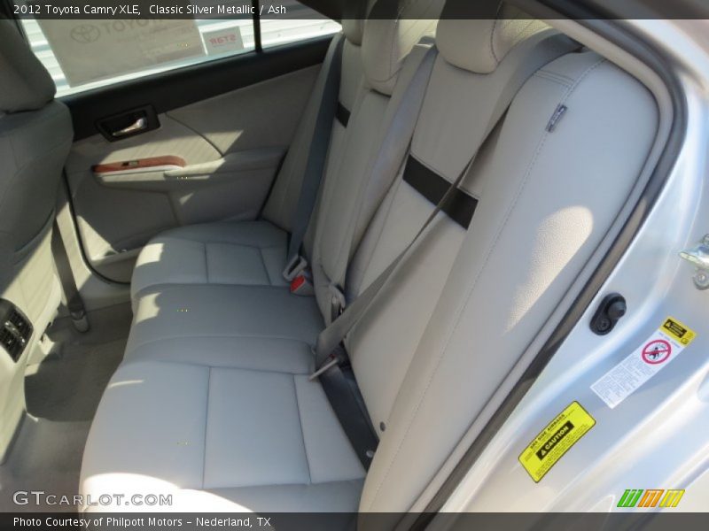 Classic Silver Metallic / Ash 2012 Toyota Camry XLE