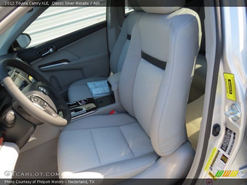 Classic Silver Metallic / Ash 2012 Toyota Camry XLE