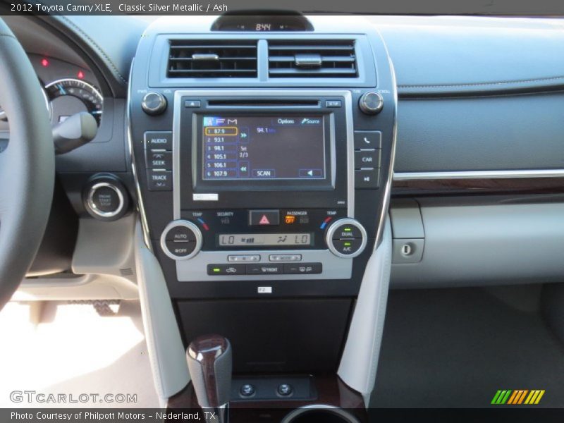 Classic Silver Metallic / Ash 2012 Toyota Camry XLE