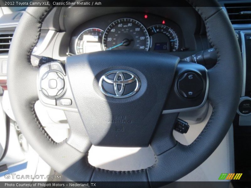 Classic Silver Metallic / Ash 2012 Toyota Camry XLE