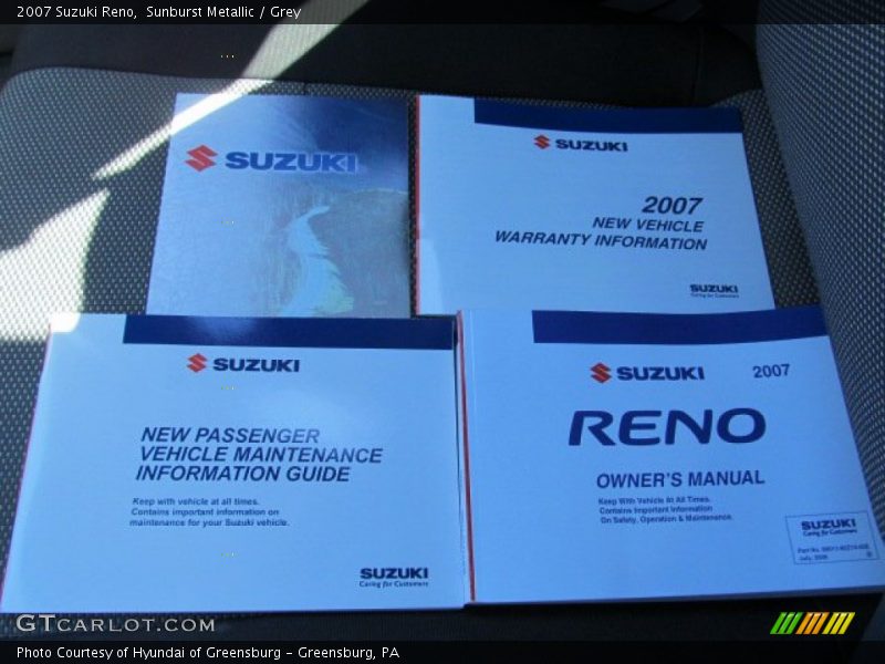 Books/Manuals of 2007 Reno 
