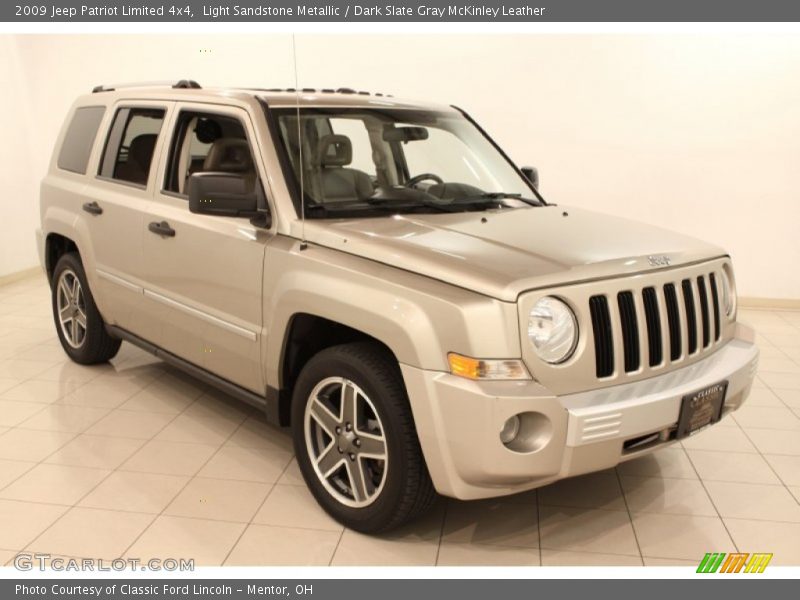 Light Sandstone Metallic / Dark Slate Gray McKinley Leather 2009 Jeep Patriot Limited 4x4