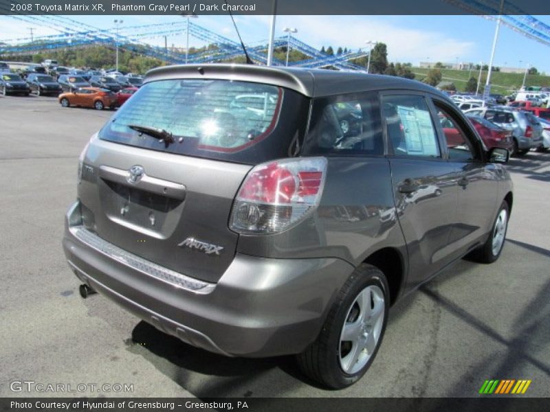 Phantom Gray Pearl / Dark Charcoal 2008 Toyota Matrix XR