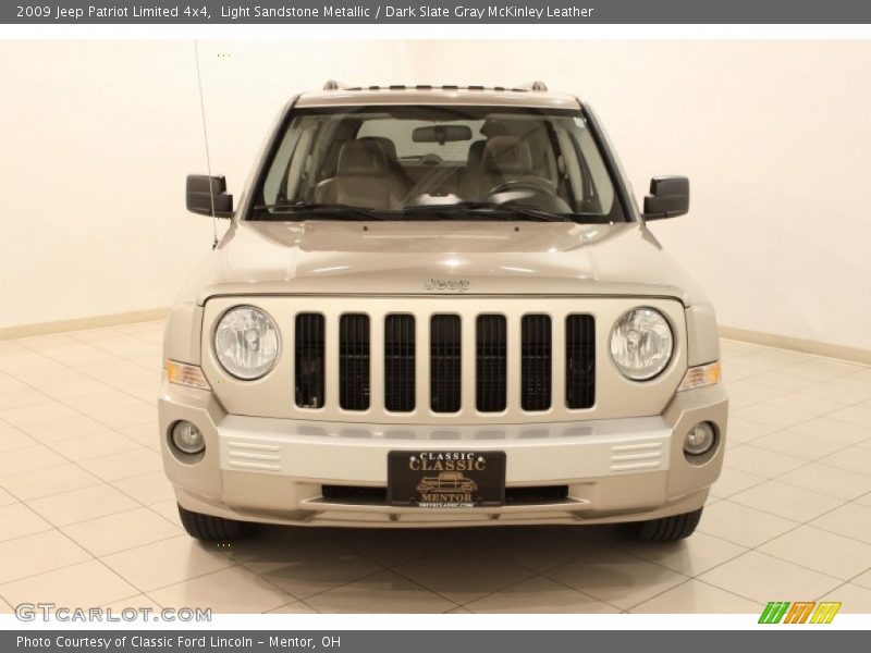 Light Sandstone Metallic / Dark Slate Gray McKinley Leather 2009 Jeep Patriot Limited 4x4
