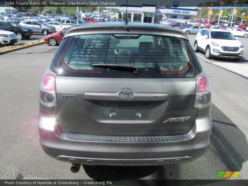 Phantom Gray Pearl / Dark Charcoal 2008 Toyota Matrix XR