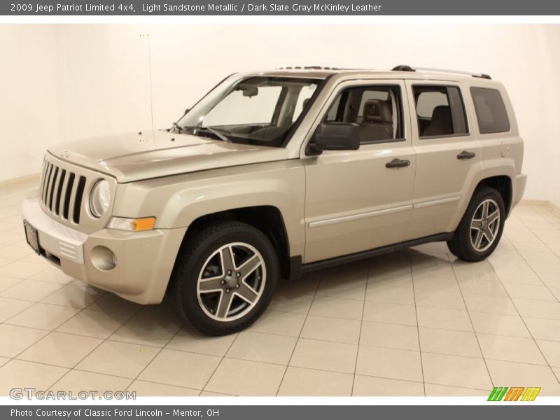 Light Sandstone Metallic / Dark Slate Gray McKinley Leather 2009 Jeep Patriot Limited 4x4