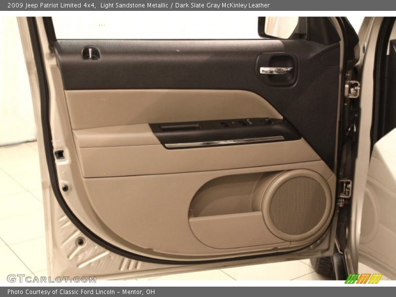 Light Sandstone Metallic / Dark Slate Gray McKinley Leather 2009 Jeep Patriot Limited 4x4