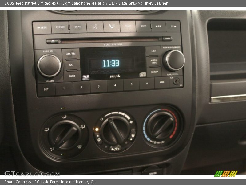 Light Sandstone Metallic / Dark Slate Gray McKinley Leather 2009 Jeep Patriot Limited 4x4