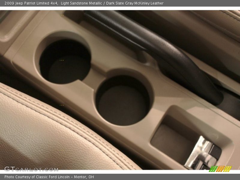 Light Sandstone Metallic / Dark Slate Gray McKinley Leather 2009 Jeep Patriot Limited 4x4