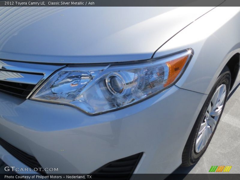 Classic Silver Metallic / Ash 2012 Toyota Camry LE