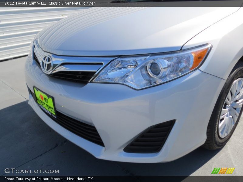 Classic Silver Metallic / Ash 2012 Toyota Camry LE