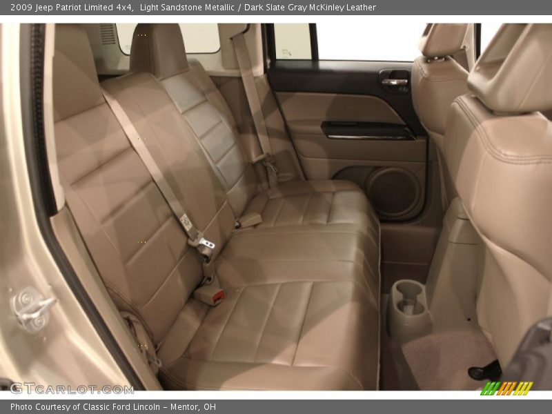 Light Sandstone Metallic / Dark Slate Gray McKinley Leather 2009 Jeep Patriot Limited 4x4