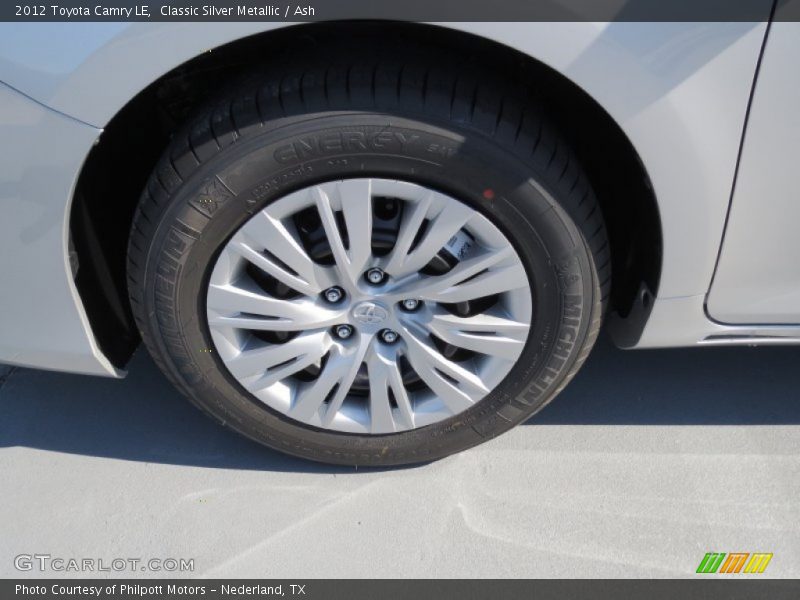 Classic Silver Metallic / Ash 2012 Toyota Camry LE