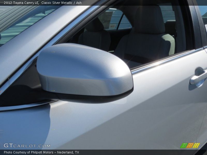 Classic Silver Metallic / Ash 2012 Toyota Camry LE