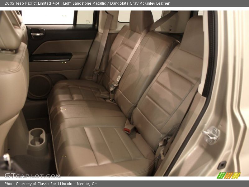 Light Sandstone Metallic / Dark Slate Gray McKinley Leather 2009 Jeep Patriot Limited 4x4