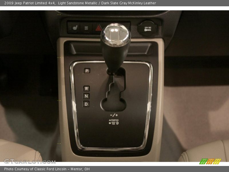  2009 Patriot Limited 4x4 CVT2 Automatic Shifter