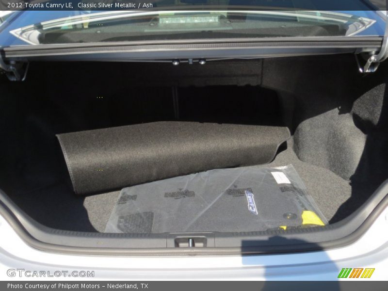 Classic Silver Metallic / Ash 2012 Toyota Camry LE